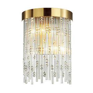 Бра Hailstorm Rain Kerri Wall lamp gold