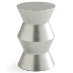 Приставной стол из сплава алюминия Solaris варинант исполнения - 1 | Loft Concept в Барнауле