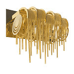 Бра с металлическими дугами и цепочками 33 см Atlantis Chain варинант исполнения - 7 | Loft Concept в Барнауле