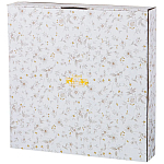 Блюдо сервировочное круглое с цветочным принтом 27 Floral Charm варинант исполнения - 2 | Loft Concept в Барнауле