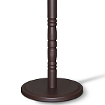 Вешалка напольная коричневая с 4-мя металлическими крючками Noble Branches варинант исполнения - 4 | Loft Concept в Барнауле