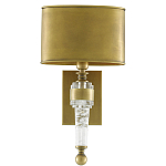 Бра с овальным абажуром на прозрачном основании Masculinity варинант исполнения - 4 | Loft Concept в Барнауле