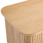 Длинный низкий буфет с 2-мя раздвижными дверцами Toinette Light Cupboard варинант исполнения - 10 | Loft Concept в Барнауле