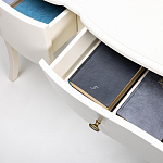 Консоль с выдвижными ящиками Colorfy White варинант исполнения - 5 | Loft Concept в Барнауле