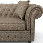 Мебельная ткань Шенилл коричневый цвет 138 см T4-21 варинант исполнения - 7 | Loft Concept в Барнауле