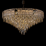 Люстра с каскадом из прозрачного хрусталя Constant Sparks варинант исполнения - 10 | Loft Concept в Барнауле