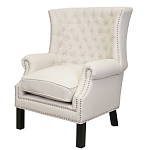 Кресло Charlie Armchair beige flax варинант исполнения - 3 | Loft Concept в Барнауле