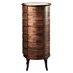 Комод деревянный с 7-ю ящиками Moon Walnut Furniture варинант исполнения - 10 | Loft Concept в Барнауле