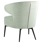 Современное мягкое кресло на металлических ножках Rakush Pistachio варинант исполнения - 4 | Loft Concept в Барнауле