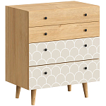 Комод с принтом на ящиках Elise Chest of Drawers варинант исполнения - 15 | Loft Concept в Барнауле