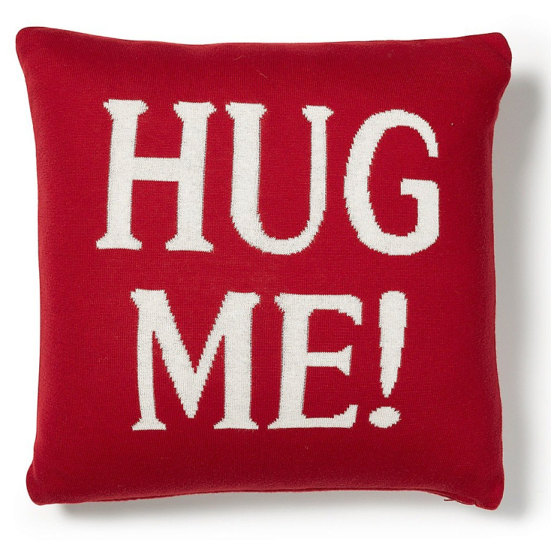 Декоративная подушка Hug me RED Красный Декоративная подушка Hug me RED Красный в Барнауле | Loft Concept