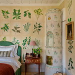 Обои ручная роспись Botanical Studies Linnaeus colourway варинант исполнения - 6 | Loft Concept в Барнауле