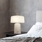 Настольная лампа на мраморном основании Dawn Light варинант исполнения - 1 | Loft Concept в Барнауле