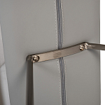 Стул барный серый с обивкой из экокожи Special Support варинант исполнения - 4 | Loft Concept в Барнауле