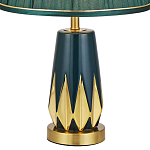 Настольная лампа с абажуром Femia Green Gold Table Lamp варинант исполнения - 2 | Loft Concept в Барнауле