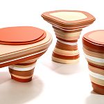 Приставной столик Vorlon Desert Side Table варинант исполнения - 2 | Loft Concept в Барнауле