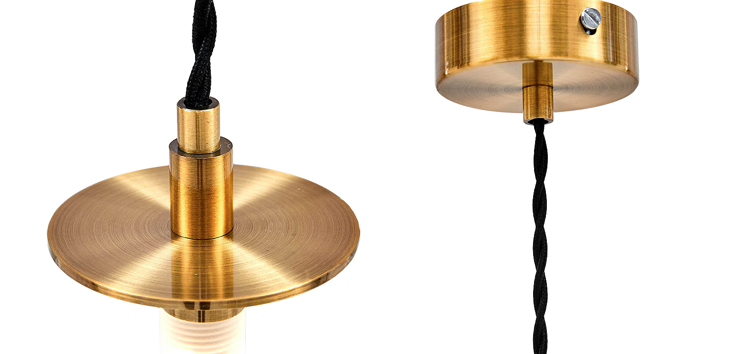 Подвесной светильник Matts pendant gold Подвесной светильник Matts pendant gold - Loft-Concept в Барнауле