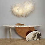 Консоль в виде овальных элементов Jinye console варинант исполнения - 3 | Loft Concept в Барнауле