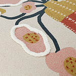 Подушка с цветочным принтом Blooming Elegance Rose варинант исполнения - 2 | Loft Concept в Барнауле