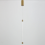 Подвесной светильник в форме цилиндра Trumpet Tube Brass варинант исполнения - 6 | Loft Concept в Барнауле