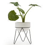 Кашпо Elevated Planters Luna 54 белое варинант исполнения - 2 | Loft Concept в Барнауле