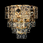 Бра с каскадом из прозрачного хрусталя Constant Sparks варинант исполнения - 5 | Loft Concept в Барнауле