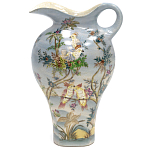 Фарфоровый кувшин с попугаями Eden Garden варинант исполнения - 1 | Loft Concept в Барнауле