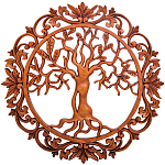 Панно из дерева Breath Panel With Trees варинант исполнения - 1 | Loft Concept в Барнауле