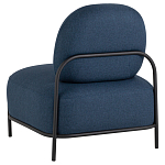 Кресло в синей рогожке COLOR BLOCK варинант исполнения - 5 | Loft Concept в Барнауле