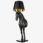 Horse Statue Floor Lamp Большой светильник Черная Лошадь варинант исполнения - 6 | Loft Concept в Барнауле