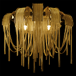 Бра с металиическими цепочками и дугообразными элементами Atlantis Chain варинант исполнения - 8 | Loft Concept в Барнауле