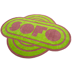 Дизайнерский ковер зеленый Poltronova Sofo Verosa Rug варинант исполнения - 2 | Loft Concept в Барнауле