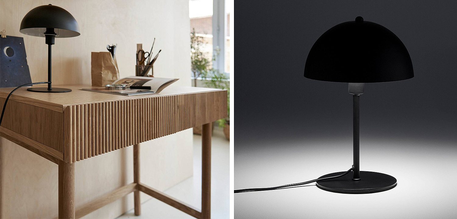 Настольная лампа Umbel Table Lamp Black Настольная лампа Umbel Table Lamp Black - Loft-Concept в Барнауле
