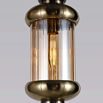 Подвесной светильник с янтарным стеклянным плафоном Amber Queen варинант исполнения - 4 | Loft Concept в Барнауле