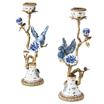 Подсвечник Candleholder Birds Atlanta Set 2 Pcs варинант исполнения - 1 | Loft Concept в Барнауле