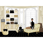 Megan Hess The Bag варинант исполнения - 2 | Loft Concept в Барнауле