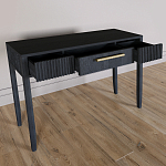 Элегантная Консоль Primo с выдвижным ящиком Черный дуб варинант исполнения - 6 | Loft Concept в Барнауле