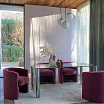 Кресло полукруглое Fiorello Armchair варинант исполнения - 7 | Loft Concept в Барнауле