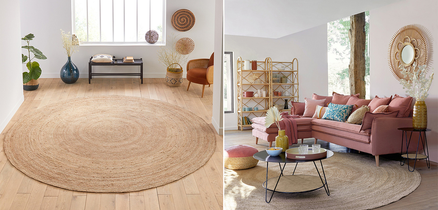 Ковер Round Carpet 100% джут Ковер Round Carpet 100% джут - Loft-Concept в Барнауле