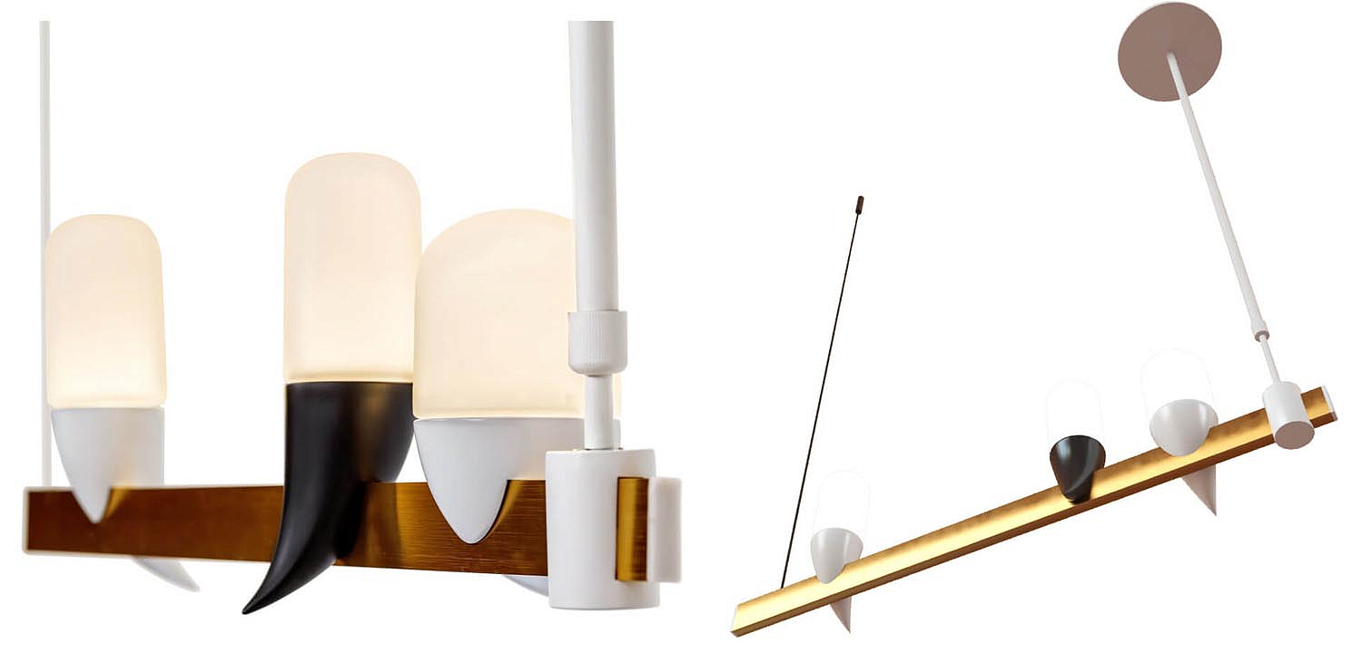 Люстра Ebenezer Chandelier Linear white 60 Люстра Ebenezer Chandelier Linear white 60 - Loft-Concept в Барнауле