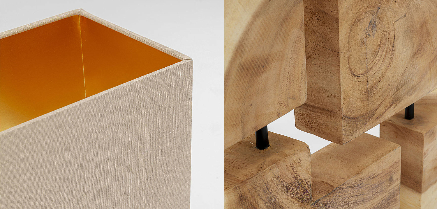 Настольная лампа Saw Cut Acacia - Loft-Concept в Барнауле