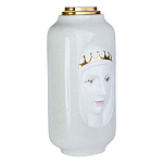 Ваза с золотисто-белыми фрагментами Faces of Imagination варинант исполнения - 1 | Loft Concept в Барнауле