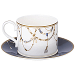 Чайный набор из фарфора с изображением лошадей на 6 персон 12 предметов Porcelain Horse Set   варинант исполнения - 2 | Loft Concept в Барнауле