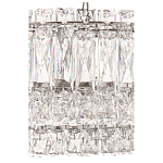 Люстра подвесная круглая из прозрачного хрусталя с корпусом из металла цвета хром Selfsufficient варинант исполнения - 2 | Loft Concept в Барнауле