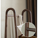 Вешалка деревянная с 2- мя ящиками Moon Walnut Furniture варинант исполнения - 6 | Loft Concept в Барнауле