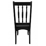 Стул черный из массива березы без подлокотников Vintage варинант исполнения - 4 | Loft Concept в Барнауле