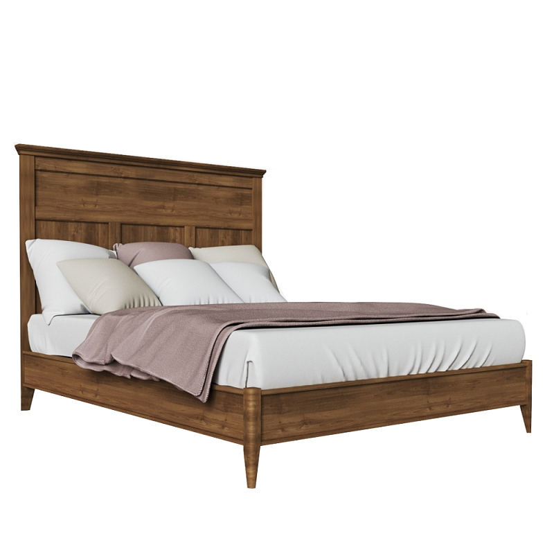 Кровать из массива бука с изголовьем Tasteful Furniture Кровать из массива бука с изголовьем Tasteful Furniture в Барнауле | Loft Concept
