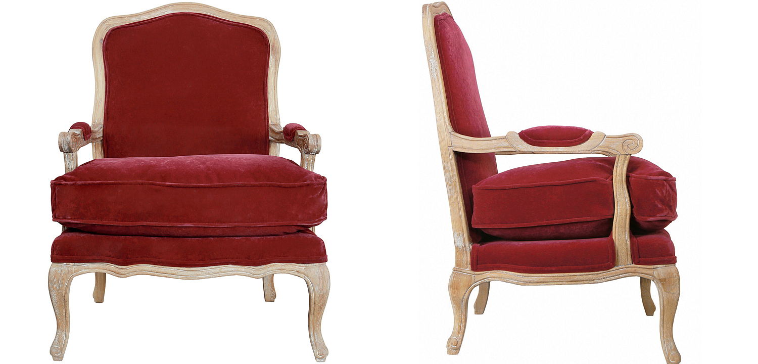 Кресло Joseph Chair burgundy Кресло Joseph Chair burgundy - Loft-Concept в Барнауле