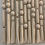 Панно на стену из хлопковых нитей White Morse Wall Hanging  варинант исполнения - 1 | Loft Concept в Барнауле