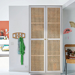 Настенная вешалка из ротанга Willa Wall Hanger S варинант исполнения - 5 | Loft Concept в Барнауле